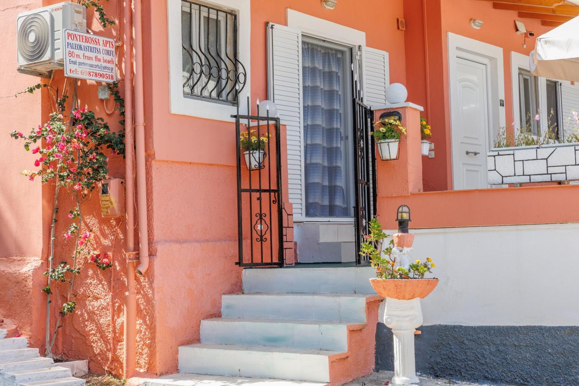 Ponte Rossa Apartments Palaiokastritsa Exterior foto